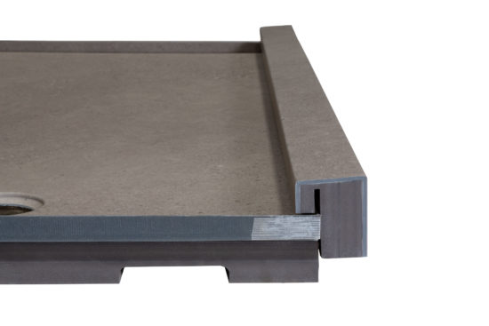 Shower Pan 32x60 Concrete Sand | Alita Tile