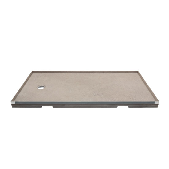 Shower Pan 32x60 Concrete Sand | Alita Tile
