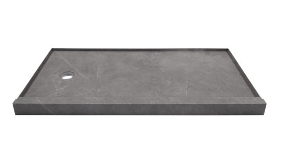 Shower Pan 32x60 Graphite Slate | Alita Tile