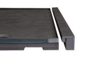 Shower Pan 32x60 Graphite Slate | Alita Tile
