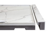 Shower Pan 36x60 Bianco Marble | Alita Tile