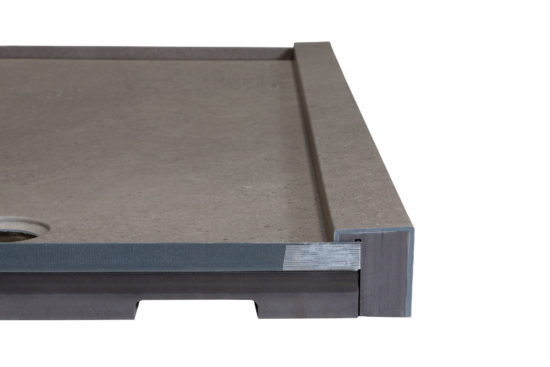Shower Pan 36x60 Concrete Sand | Alita Tile