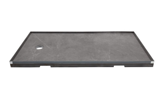 Shower Pan 36x60 Graphite Slate | Alita Tile