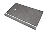 Shower Pan 36x60 Graphite Slate | Alita Tile