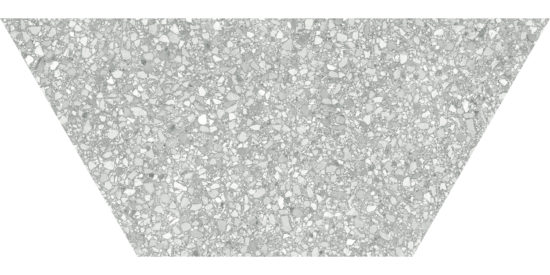 Station 10x24 Ash Half Hexagon | Alita Tile