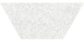Station 10x24 Pearl Half Hexagon | Alita Tile