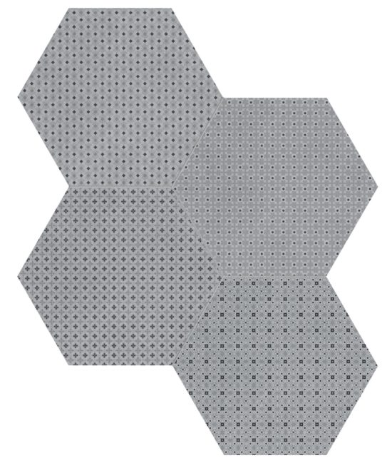 Tapestri 8.5 Cashmere Blend Hexagon | Alita Tile