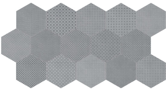 Tapestri 8.5 Cashmere Blend Hexagon | Alita Tile