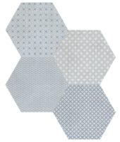 Tapestri 8.5 Denim Blend Hexagon | Alita Tile