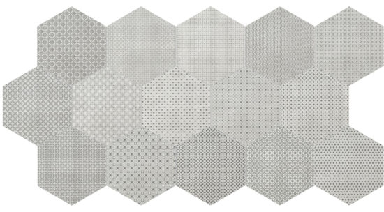Tapestri 8.5 Wool Blend Hexagon | Alita Tile