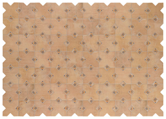 Tuscany 6x6 Cross Sun | Alita Tile
