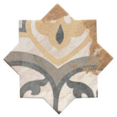 Tuscany 6x6 Star Castle | Alita Tile