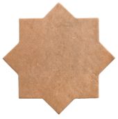 Tuscany 6x6 Star Mud | Alita Tile